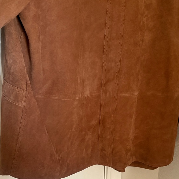 Sezane Will Brown Suede Jacket - Picture 11 of 12